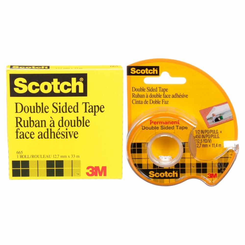 Băng keo 2 mặt trong suốt 3M